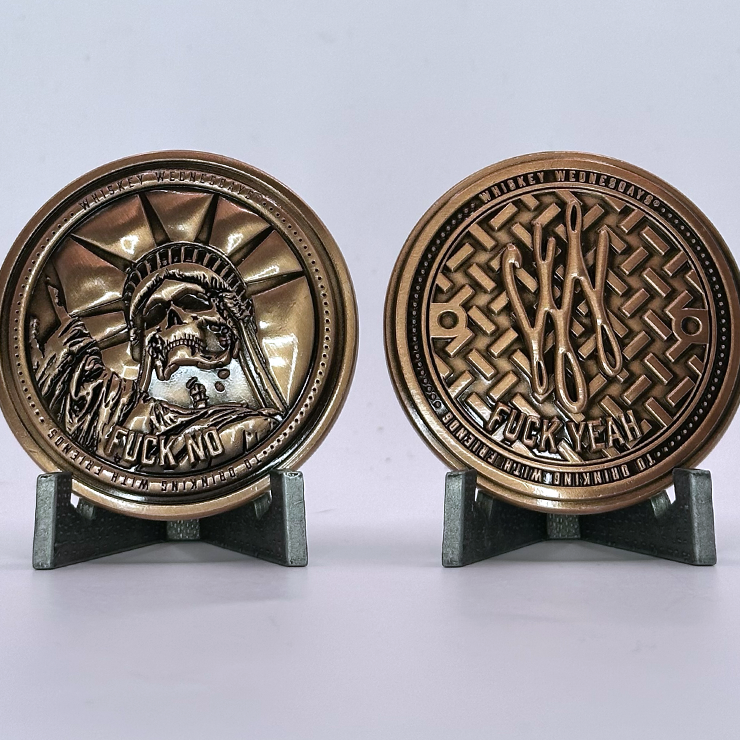 Story 8 - WhiskeyWednesdays® Decision Coin - A Toast to the City