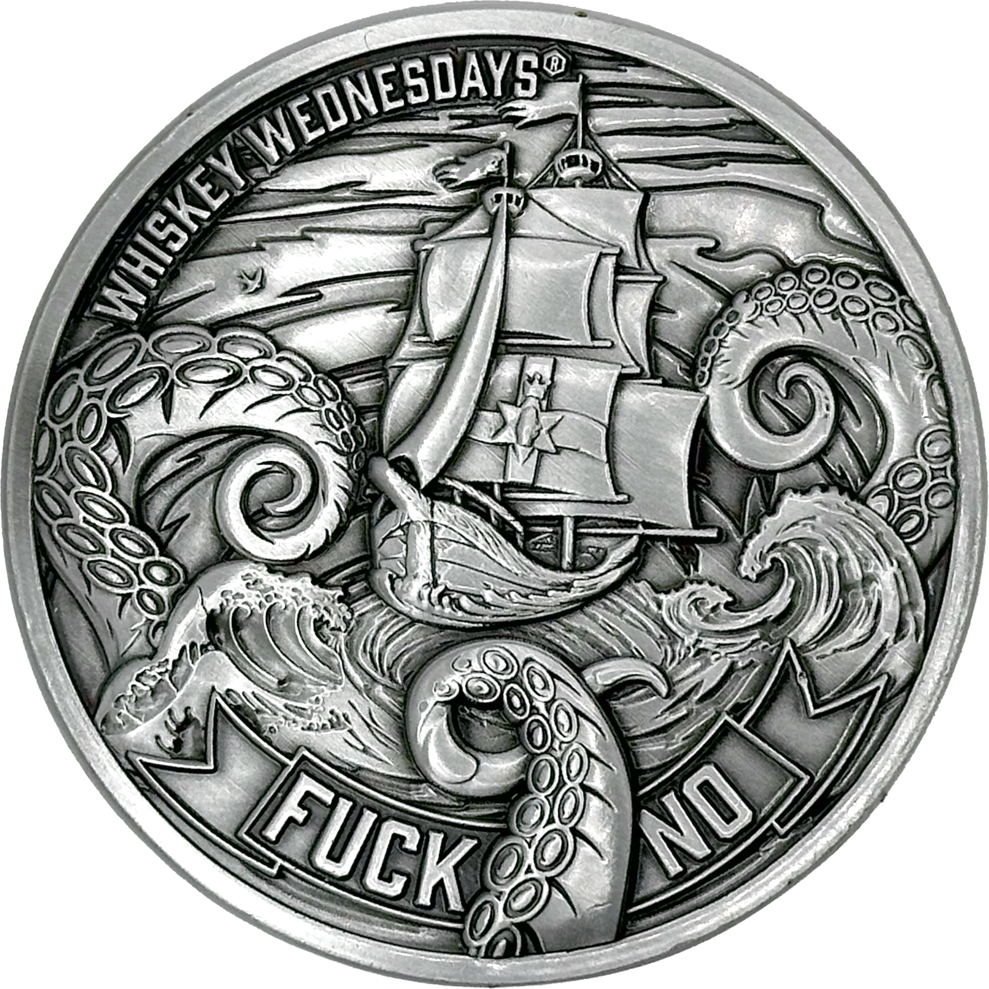 Sea and Strife WhiskeyWednesdays® Coin - Story 4