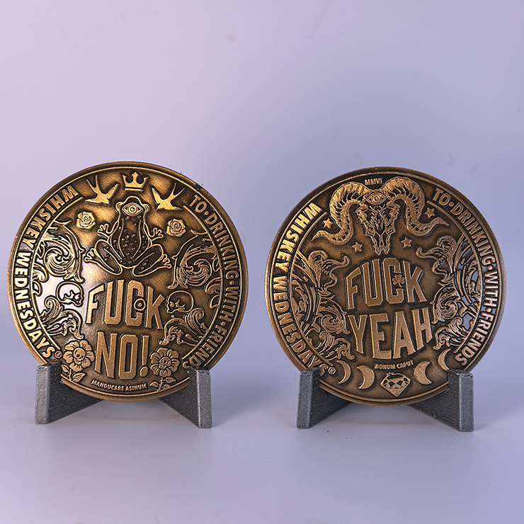 Old  WhiskeyWednesdays® Coins