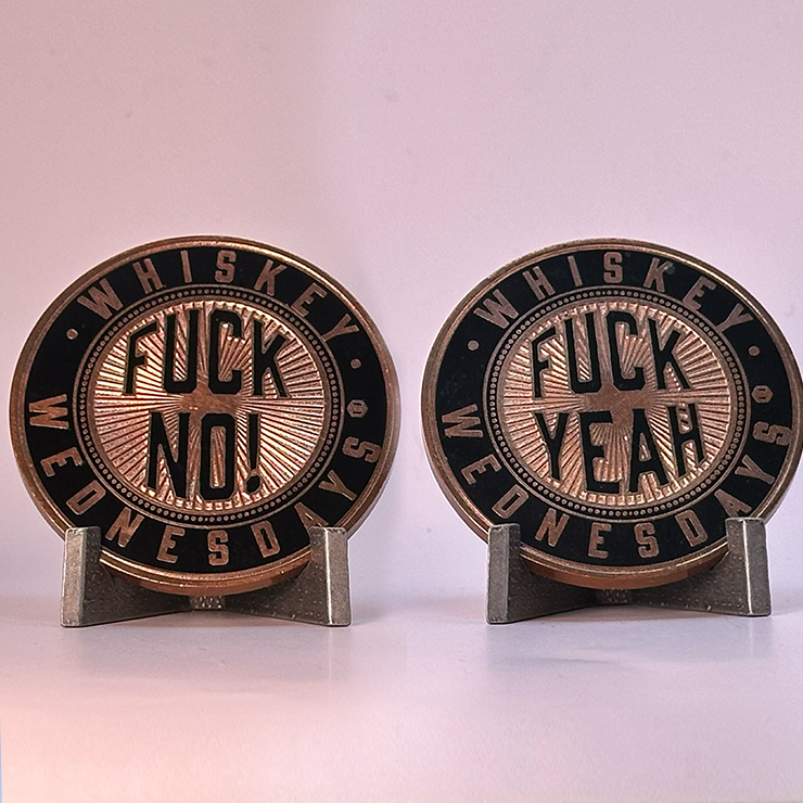 Old  WhiskeyWednesdays® Coins