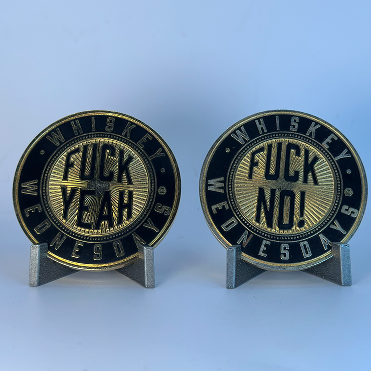 Old  WhiskeyWednesdays® Coins