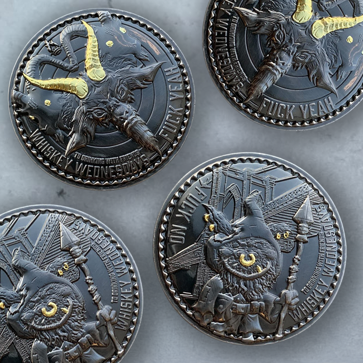 Story 6 - WhiskeyWednesdays® Decision Coin - The Three Billy Goats Gruff